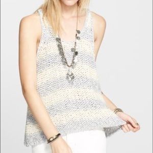 Free People Woven Racerback Tank, Small, NWT